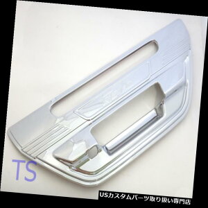 N[Jo[ bLJo[ g^nCbNXRevo 2 4hA2015 - 2017pN[Ae[Q[gnh{EJo[ Chrome Rear Tailgate Hanle Bowl Cover For Toyota Hilux Revo 2 4 Door 2015 - 2017
