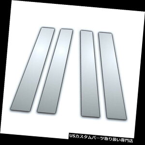 N[Jo[ bLJo[ 05-09V{[̏t̂߂4PcNTChJo[ 4Pc Chrome Pillar Side Covers for 05-09 Chevy Equinox
