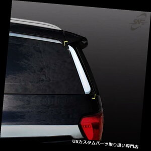 N[Jo[ bLJo[ SAFEN[As[Jo[F2p KIAp؍ALL NEW CARNIVAL / SEDON A K511 SAFE Chrome Rear Pillar Cover:2p Made Korea for KIA ALL NEW CARNIVAL/SEDONA K511