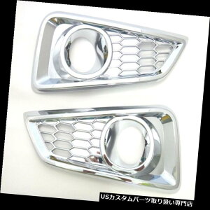 N[Jo[ bLJo[ Vz_VeB4DOORZ_2014 VS̃NtHOvX|bgCgJo[g CHROME FOG LAMP SPOT LIGHT COVER TRIM FOR NEW HONDA CITY 4DOOR SEDAN 2014 VS