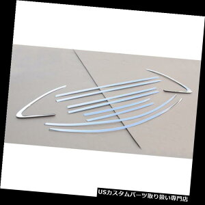 N[Jo[ bLJo[ MAK 10pcsXeX|`gJo[2014-2016N|VF}J MAK 10pcs Stainless Steel Window Molding Trim Covers For 2014-2016 Porsche Macan