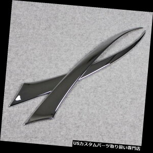 N[Jo[ bLJo[ }c_CX-3 2016-17N[tgwbhCgvACuEJo[g2PCSptBbg Fit For Mazda CX-3 2016-17 Chrome Front Head Light Lamp Eyebrow Cover Trim 2PCS