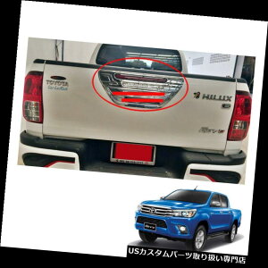 N[Jo[ bLJo[ e[Q[ge[Q[gnhJo[gN[g^nCbNXRevo SR5 15 - 17 Tail Gate Tailgate Handle Cover Trim Chrome for Toyota Hilux Revo SR5 15 - 17