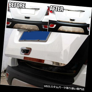 N[Jo[ bLJo[ N[AgNe[Q[ggnb`obNhAbhJo[BUICK ENCORE Chrome Rear Trunk Tail Gate Trim Hatch Back Door Lid Cover For BUICK ENCORE