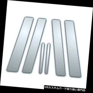N[Jo[ bLJo[ 08-16 Scion Xdp6PcN[s[TChJo[ 6Pc Chrome Pillar Side Covers for 08-16 Scion Xd