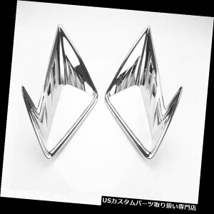 N[Jo[ bLJo[ g^RAV4 16-18̂߂ɏC2x ABSNOtHOvT[NJo[g 2x ABS Chrome Front Fog Light Circle Cover Trim Modified For Toyota RAV4 16-18