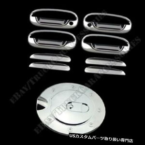 N[Jo[ bLJo[ FORD F150 F-150 1997-2002 2003N[Jo[Zbg4hA+KX For FORD F150 F-150 1997-2002 2003 Chrome Covers Set 4 Doors Keyhole + Gas Door