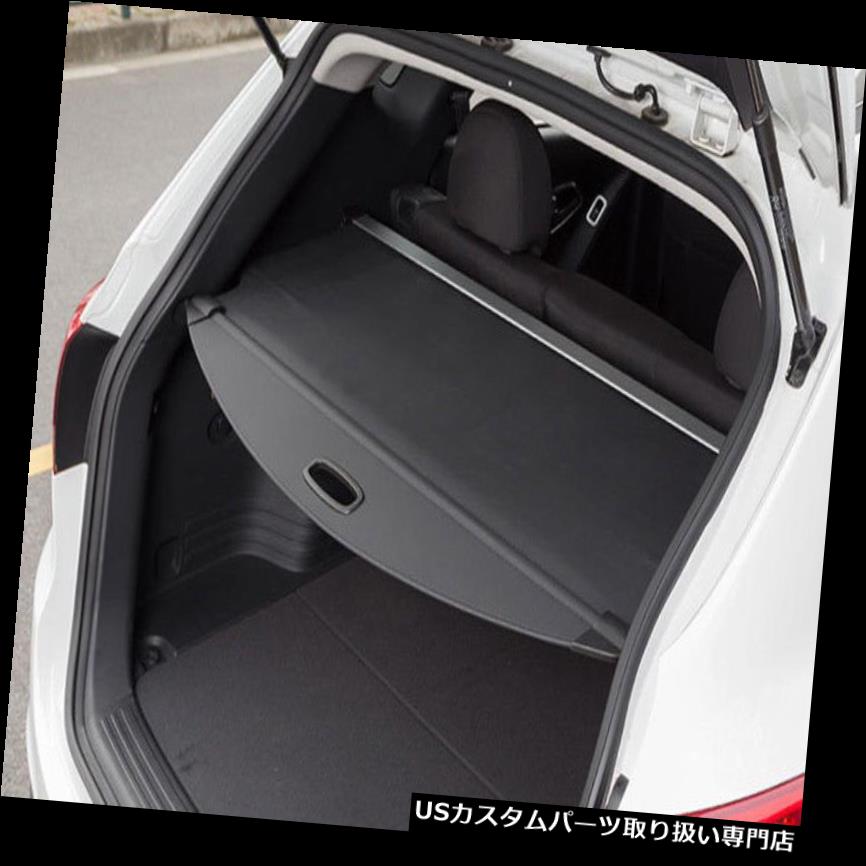 リアーカーゴカバー 2014-2018日産エクストレイルローグT32ブラック用リアトランクシェードカーゴカバー Rear Trunk Shade Cargo Cover for 2014-2018 Nissan X-Trail Rogue T32 Black その他