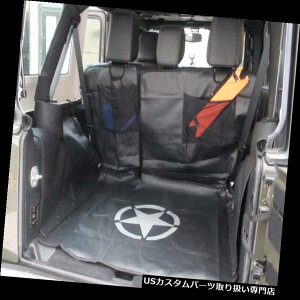 A[J[SJo[ ybgp}bg[J[SCi[A`ChV[gJo[W[vO[JK 4hAp Pet Dog Mat Storage Cargo Liner Rear Car Seat Cover For Jeep Wrangle JK 4-Door