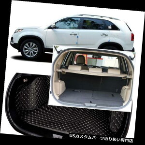 A[J[SJo[ Kia Sorento 7V[gpubNAgNJo[J[S}bgV[gtAveN^[ Black Rear Trunk Cover Cargo Mats SeatFloor Protector For Kia Sorento 7 Seats