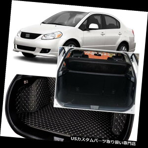 A[J[SJo[ XYLSX4 2012-2016pubNAgNJo[J[S}bgV[gtAveN^[ Black Rear Trunk Cover Cargo Mats SeatFloor Protector For Suzuki SX4 2012-2016
