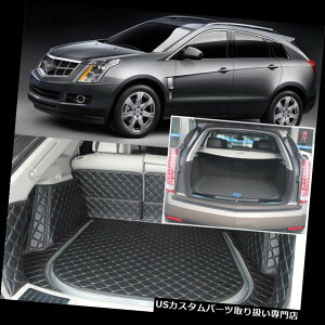 A[J[SJo[ LfbNSRXp5{ubNAgNJo[J[S}bgV[gtAveN^[ 5pcs Black Rear Trunk Cover Cargo Mats SeatFloor Protector For Cadillac SRX