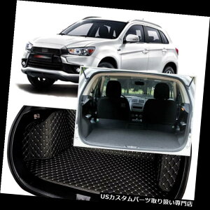 A[J[SJo[ 㕔gNJo[ݕ}bg̍ȋyюOHASX 13-18̂߂̏̕ی쑕u Black Rear Trunk Cover Cargo Mats SeatFloor Protector For Mitusbishi ASX 13-18