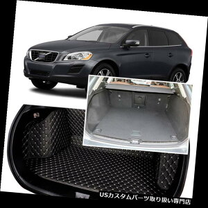 A[J[SJo[ 1ZbgubNAgNJo[J[S}bgV[gtAveN^[{{XC 60 2015 + 1Set Black Rear Trunk Cover Cargo Mats SeatFloor Protector For Volvo XC60 2015+