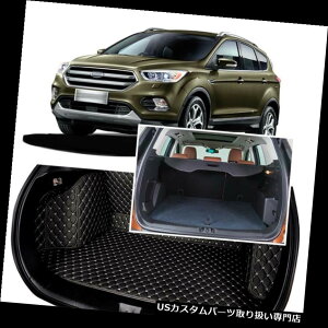 A[J[SJo[ 1ZbgubNAgNJo[J[S}bgV[gtAveN^[tH[hNK2013 1Set Black Rear Trunk Cover Cargo Mats SeatFloor Protector For Ford KUGA 2013