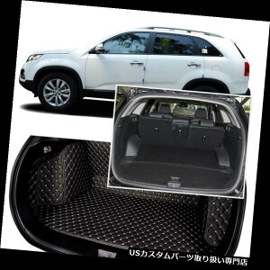 A[J[SJo[ Kia Sorento 5V[gpubNAgNJo[J[S}bgV[gtAveN^[ Black Rear Trunk Cover Cargo Mats SeatFloor Protector For Kia Sorento 5 Seats