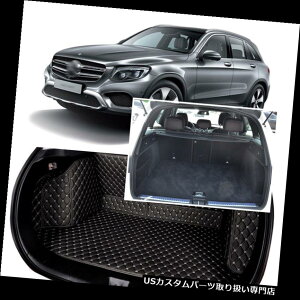 A[J[SJo[ 1ZbgubNAgNJo[J[S}bgV[gtAveN^[xcGLC 2018+ 1Set Black Rear Trunk Cover Cargo Mats SeatFloor Protector For Benz GLC 2018+