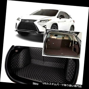 A[J[SJo[ 1ZbgubNAgNJo[J[S}bgV[gtAveN^[pNTXRX 2017-19 1Set Black Rear Trunk Cover Cargo Mats SeatFloor Protector For Lexus RX 2017-19