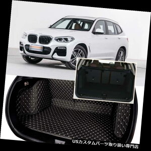 A[J[SJo[ 1ZbgubNAgNJo[J[S}bgV[gtAveN^[iBMW X 3 2018+pj 1Set Black Rear Trunk Cover Cargo Mats SeatFloor Protector For BMW X3 2018+
