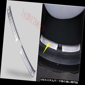 A[J[SJo[ Nissan Kicks 2017 2018pACeAop[J[SveN^[VJo[g Rear interior Bumper Cargo Protector Sill Cover trim for Nissan Kicks 2017 2018