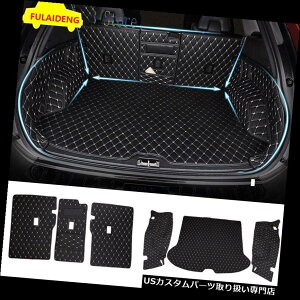 ���A�[�J�[�S�J�o�[ �{���{XC60 2014-2017 PU���U�[���A�g�����N�J�o�[�J�[�S�}�b�g�V�[�g�v���e�N�^�[�p For Volvo XC60 2014-2017 PU leather Rear Trunk Cover Cargo Mats Seat Protector