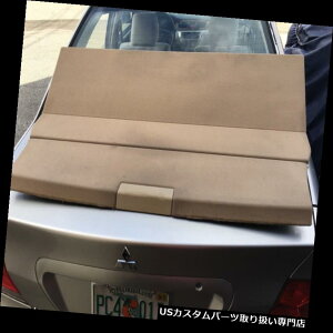 リアーカーゴカバー 03-12ランドレンジローバーL322タンフォールディングカーゴカバーリアトランクパーセルシェルフOEM 03-12 Land Range Rover L322 Tan Folding Cargo Cover Rear Trunk Parcel Shelf OEM