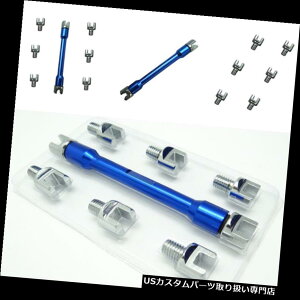 A[J[SJo[ I[goC̎]Ԃ̂߂8Hardened[Jo[tĂCNCX|[N`Xpi Blue CNC Spoke Wrench Spanner with 8Hardened Tip Cover for Motorcycle Bicycle