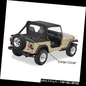 A[J[SJo[ ܑ͉ݕJo[یI܂ - fj87-91W[vO[YJɍ܂ Pavement Ends Cargo Cover Protection - Black Denim fits 87-91 Jeep Wrangler YJ