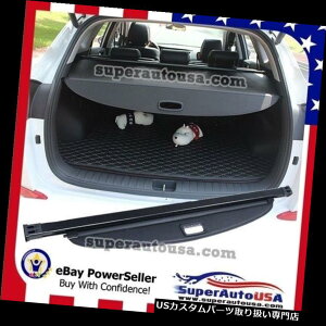 A[J[SJo[ tBbg17 2018q_CT^tFX|[cgNubNOEX^CgN^uJ[SJo[ Fit 17 2018 Hyundai Santa Fe Sport TRUNK BLACK OE STYLE RETRACTABLE CARGO COVER