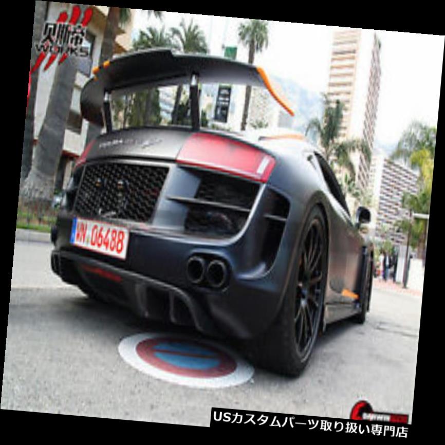 車用品 バイク用品 中華のおせち贈り物 >> パーツ 最大72％オフ！ 外装 エアロパーツ ウィング GTウィング 2007-2014アウディR8 PPI GTスタイルカーボンファイバートランクスポイラーウィングボディキット 2007-2014 Spoiler Wing Body Style Carbon GT R8 Audi Trunk Fiber Kit