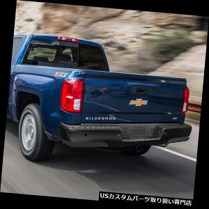 AXebvop[ 14-17V{[Vo[h/ GMCVGpZT[z[tubNAXebvop[ Black Rear Step Bumper with Sensor Holes for 14-17 Chevy Silverado/GMC Sierra