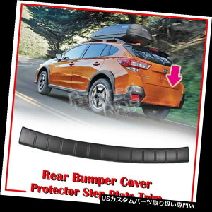 AXebvop[ XoXV Crosstrek 4thnb`obNAop[veN^[Xebvv[gg12upp For Subaru XV Crosstrek 4th Hatchback Rear Bumper Protector Step Plate Trim 12up