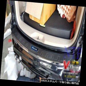 ���A�X�e�b�v�o���p�[ �����UMUX MU-X 2017�p�㕔�h�A�V���o���p�[�X�e�b�v�v���e�N�^�[�K�[�h�v���[�g�N���[�� REAR DOOR SILL BUMPER STEP PROTECTOR GUARD PLATE CHROME FOR ISUZU MUX MU-X 2017 �y���s�A���i�z