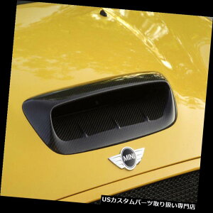 {lbgt[hxgXN[vJo[ ~jN[p[S R56 2007-2014pYf@ۃt[hXN[v{lbgxg_NgJo[ Carbon Fiber Hood Scoop Bonnet Vent Duct Cover For Mini Cooper S R56 2007-2014