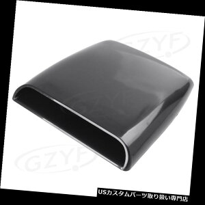 {lbgt[hxgXN[vJo[ Ԃ̋zCt[ht[hXN[vg{lbgJo[jo[TubN Car Air Intake Vent Hood Scoop Decorative Trim Bonnet Cover Universal Black