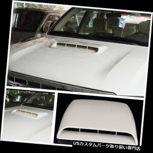 {lbgt[hxgXN[vJo[ DIYxgGAt[Ce[Nt[hXN[v{lbgJo[zCgjo[T Auto Decorative DIY Vent Air Flow Intake Hood Scoop Bonnet Cover White 