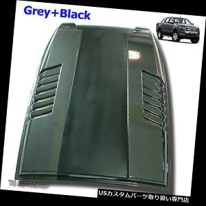 {lbgt[hxgXN[vJo[ O[ubNt[hXN[vxg{lbgJo[tBbgtH[hW[ChgbNXLT 2015 2017 Grey Black Hood Scoop Vent Bonnet Cover Fits Ford