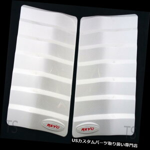 ボンネットフードベントスクープカバー ホワイトKEVLARスクープフードベントボンネットカバートヨタハイラックスレボSR5 M70 M80 2015-ON WHITE KEVLAR SCOOP HOOD VENT BONNET COVER TOYOTA HILUX REVO SR5 M70 M80 2015