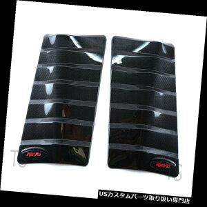 ボンネットフードベントスクープカバー ブラックKEVLARスクープフードVENT BONNET COVERトヨタハイラックスレボSR5 M70 M80 2015-ON BLACK KEVLAR SCOOP HOOD VENT BONNET COVER TOYOTA HILUX REVO SR5 M70 M80 2015-ON