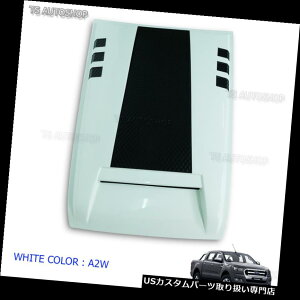 {lbgt[hxgXN[vJo[ v^[zCgxgt[hXN[v{lbgJo[ptH[hW[Px2 Mk2 2015 2016 2017 Raptor White Vent Hood Scoop Bonnet Cover For Ford Ranger Px2 Mk2 2015