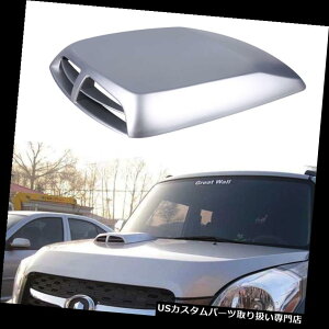 {lbgt[hxgXN[vJo[ Ԃ̃GNXeAtgt[hGAt[Ce[NXN[v{lbgxgGWJo[Vo[ Car Exterior Front Hoods Air Flow Intake Scoop Bonnet Ve