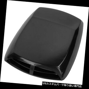 �{���l�b�g�t�[�h�x���g�X�N�[�v�J�o�[ ���j�o�[�T���J�[�G�A�t���[�C���e�[�N�X�N�[�v�^�[�{�{���l�b�g�x���g�J�o�[�t�[�hBlackXD Z9H3 Universal Car Air Flow Intake Scoop Turbo Bonnet Vent Cover Hood BlackX