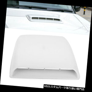 {lbgt[hxgXN[vJo[ VzCgJ[GAt[zCt[hXN[vxg{lbgJo[fJ[ New White Car Auto Decorative Air Flow Intake Hood Scoop Vent Bonnet Cover