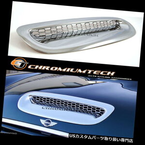 {lbgt[hxgXN[vJo[ MK1 BMW~jN[p[S JCW R52 R53N[{lbgt[hxgGACe[NXN[vJo[ MK1 BMW MINI Cooper S JCW R52 R53 CHROME Bonnet Hood Vent Air Intake Scoop 