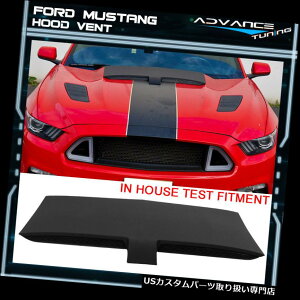 {lbgt[hxgXN[vJo[ 15-17ptH[h}X^OM^CvGAt[hxgXN[vtF_[ubNPP For 15-17 Ford Mustang M Type Air Hood Vent Scoops Fender Black PP