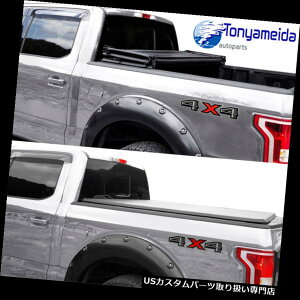 gm[Jo[ gmJo[ 2009-2018̂߂̎O܂\tgJo[Tonneau_bWN[5'7xbhvv~A Tri-Fold Soft Cover Tonneau For 2009-2018 Dodge Ram Crew 5'7 Bed Pro Premium
