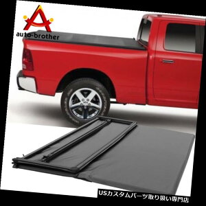 gm[Jo[ gmJo[ \tgJo[5'7xbhO܂gmJo[Dodge Ram Crew 2009-2018p Soft Cover 5'7 Bed Tri-Fold Tonneau Cover New For Dodge Ram Crew 2009-2018
