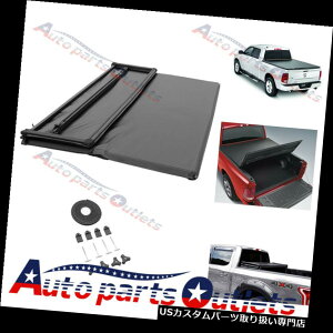 �g�m�[�J�o�[ �g�m�J�o�[ �g���^�^�R�}2016 2017 2018 2019�p5.0�t�B�[�g�x�b�h�g���C�t�H�[���h�g���b�N�g�m�J�o�[ 5.0 ft bed TRI-FOLD Truck Tonneau Cover for Toyota Tacoma 2016 2017 2018 2019 �y���s�A���i�z