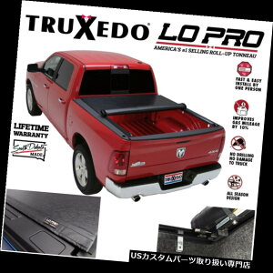 トノーカバー トノカバー Truxedo LoPro QTインサイドレールトノーカバーフィット14-19 GMCシエラ1500 6'5ベッド Truxedo LoPro QT Inside Rail Tonneau Cover Fits 14-19 GMC Sierra 1500 6'5 Bed