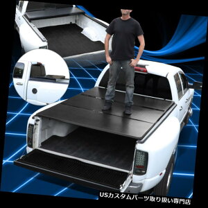 gm[Jo[ gmJo[ 05-11_bW_R^5tB[gV[gxbhA~n[h\bhO܂gm[Jo[p For 05-11 Dodge Dakota 5Ft Short Bed Aluminum Hard Solid Tri-Fold Tonneau Cover